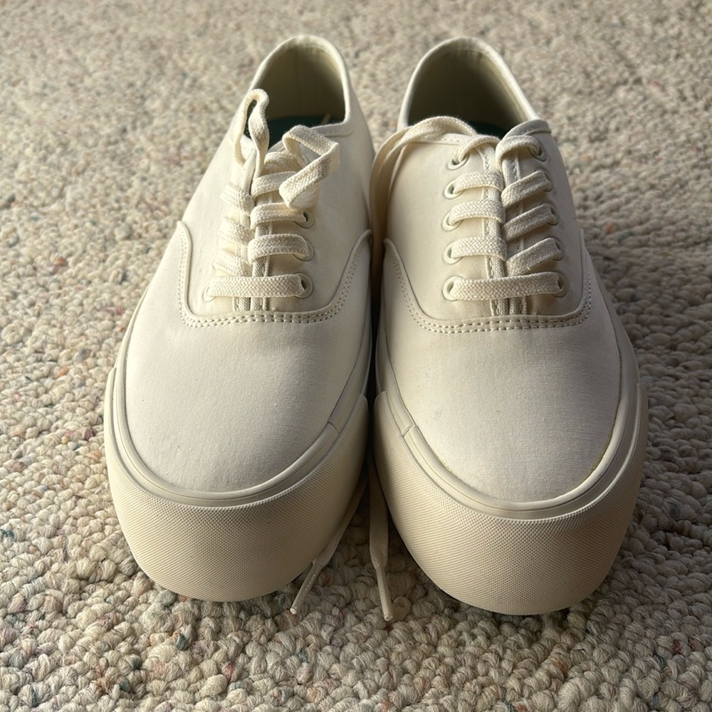 SeaVees legend platform sneaker white 8.5